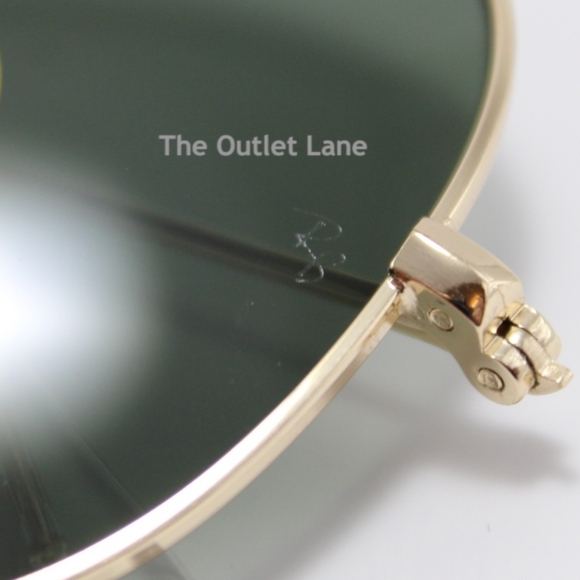 Model Display RayBan Aviator Green RB3025 G15 - Picture 13 of 16
